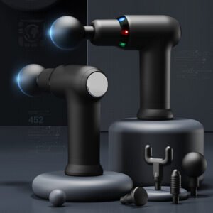 Portable Mini Massage Gun with Heat Therapy & Deep Tissue Relief