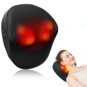 Smart Massage Cushion with Heat for Neck & Back Pain Relief